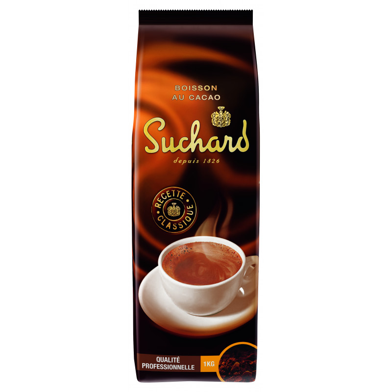 Chocolat chaud pour distributeur automatique Suchard - 13% cacao - 1Kg