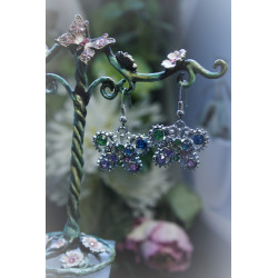 Boucles d'oreilles " Papillons de lumière "