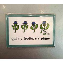 Magent qui s'y frotte, s'y pique plat