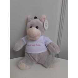 Peluche âne Saint-Nicolas h 25cm