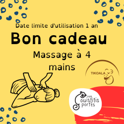 Bon cadeau pour un Massage à 4 mains