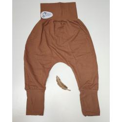 Sarouel évolutif jersey effet jeans camel 18-36 mois