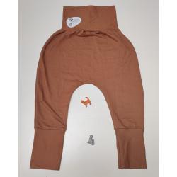 Sarouel évolutif jersey effet jeans camel 2-4 ans