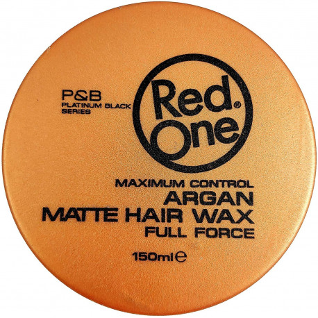 Red one cire coiffante pour cheveux full force enrichie à l’argan effet